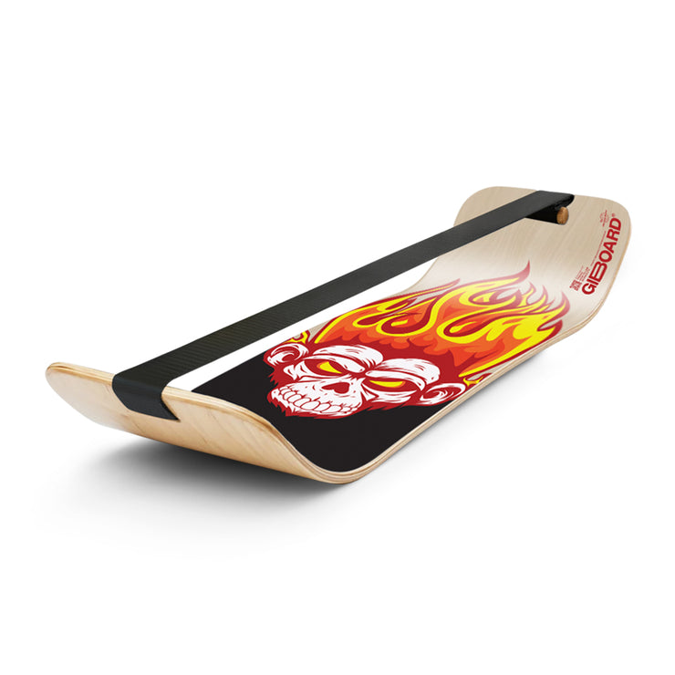 GiBoard - Flaming Skull - Black